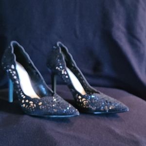 Betsy Johnson Elsa sz 8 Black